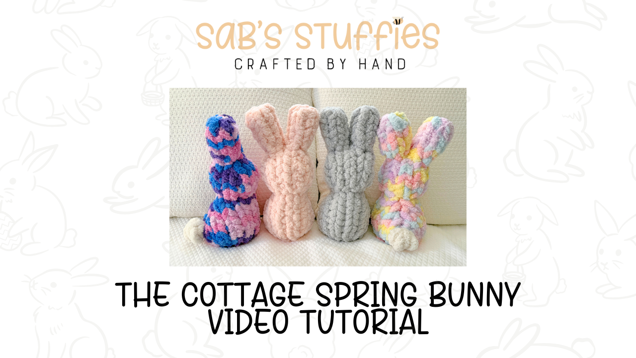 The Cottage Spring Bunny VIDEO TUTORIAL & WRITTEN INSTRUCTIONS - Image 6